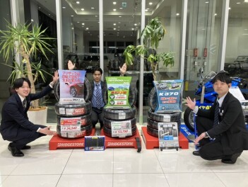 冬用タイヤへの履き替えはお済ですか？